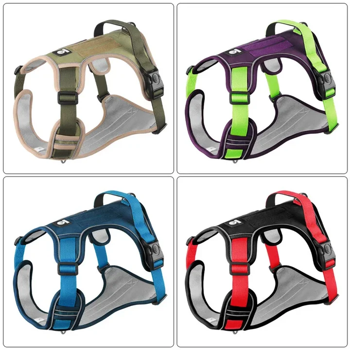 The Growing Mart Tactical No Pull Harness for Large Dogs