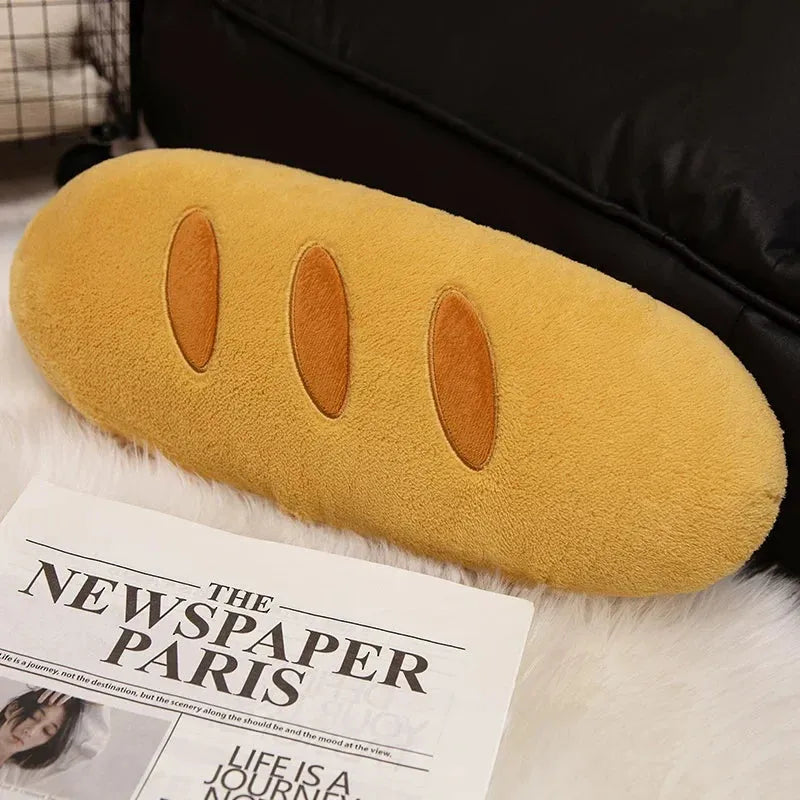 The Growing Mart Baguette Plush Toy Cute Kawaii Sofa Pillow Decor