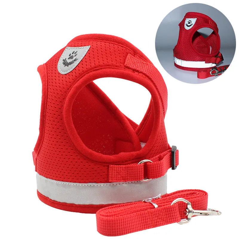 The Growing Mart Adjustable Reflective Dog Chest Strap Harness for Safe Walks Secondary image