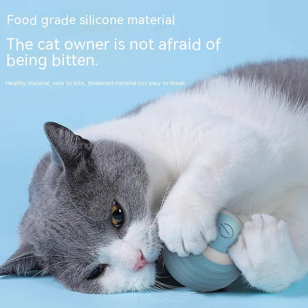 The Growing Mart Best Automatic Cat Toy for Indoor Cats – Smart Rolling Ball