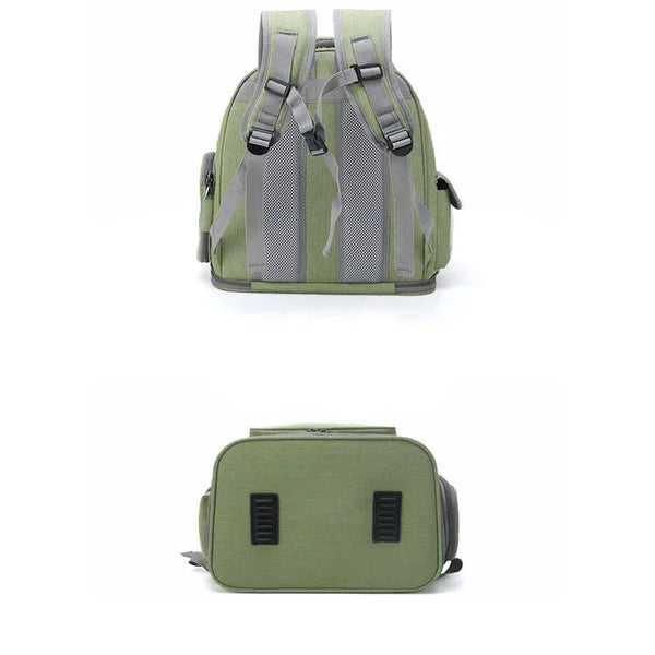 The Growing Mart Breathable Cat Backpack Carrier - Clear Travel Pet Bag