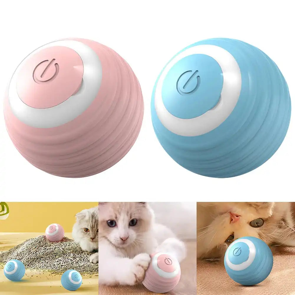 The Growing Mart Best Automatic Cat Toy for Indoor Cats – Smart Rolling Ball Secondary image