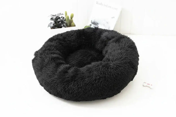 The Growing Mart Large Dog Bed Plush Washable Fluffy Pet Sofa Bed