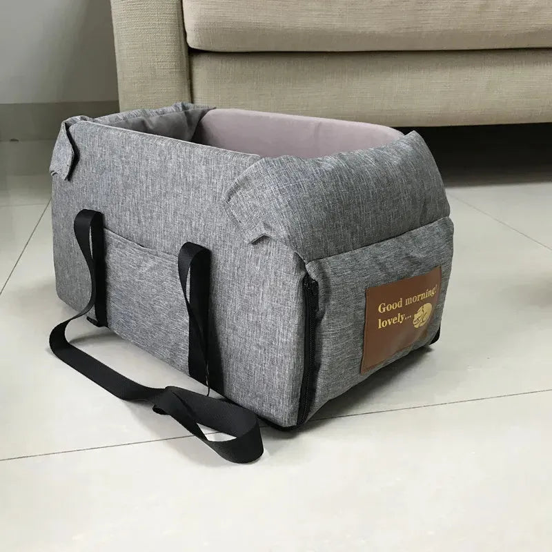 The Growing Mart Dog Car Seat Bed – Portable Travel Carrier for Small Pets