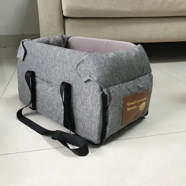 The Growing Mart Dog Car Seat Bed – Portable Travel Carrier for Small Pets
