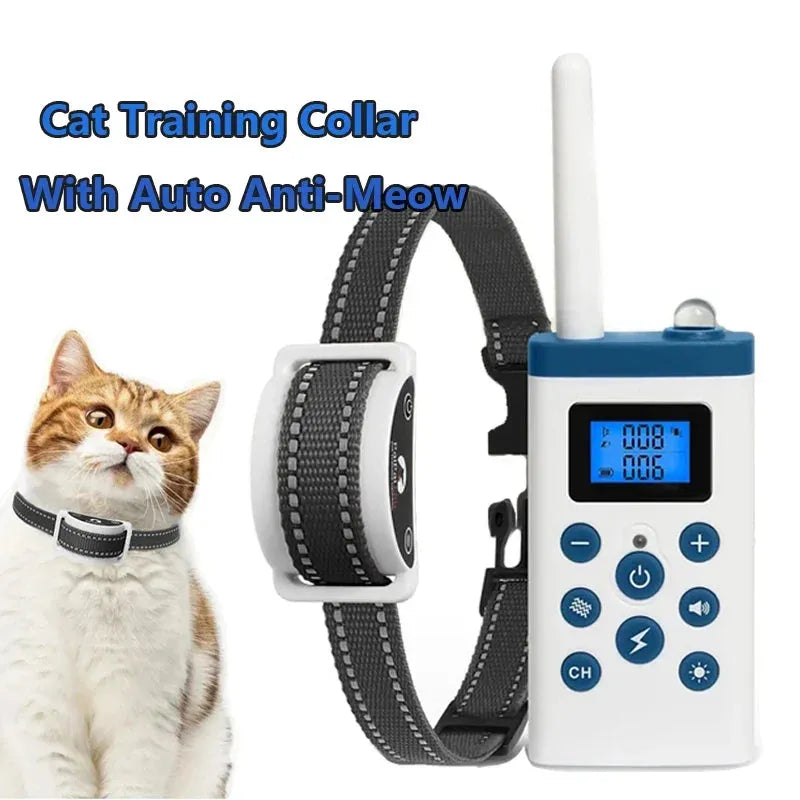 The Growing Mart Cat Training Collar – Smart Anti-Meow Behavior Control Device Secondary image