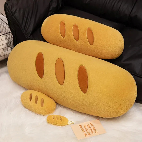The Growing Mart Baguette Plush Toy Cute Kawaii Sofa Pillow Decor