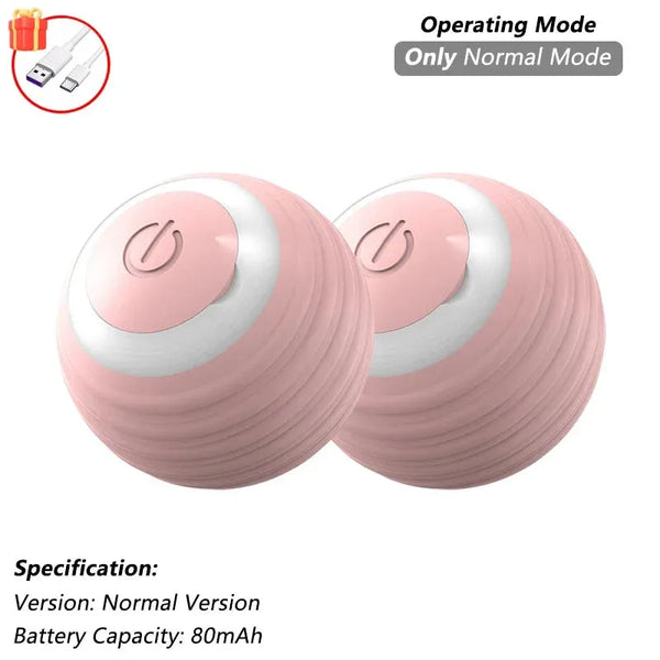 The Growing Mart Interactive Cat Toy – Automatic Rolling Smart Ball for Endless Play
