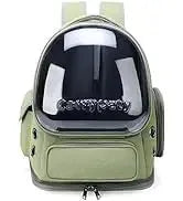 The Growing Mart Breathable Cat Backpack Carrier - Clear Travel Pet Bag