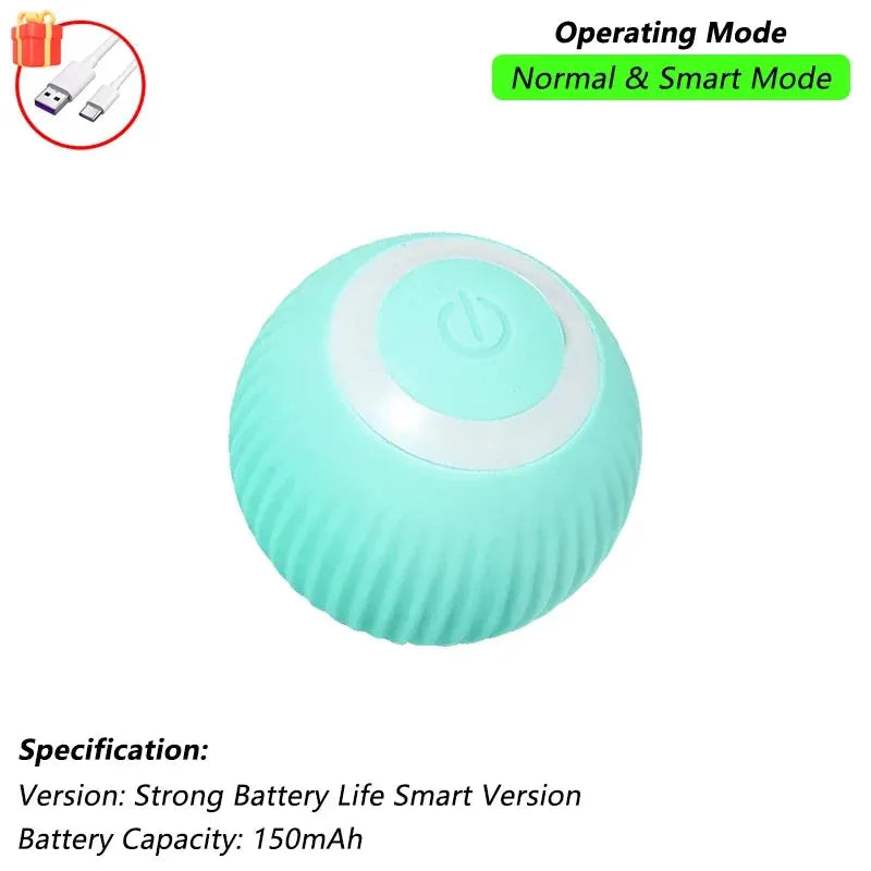 The Growing Mart Interactive Cat Toy – Automatic Rolling Smart Ball for Endless Play