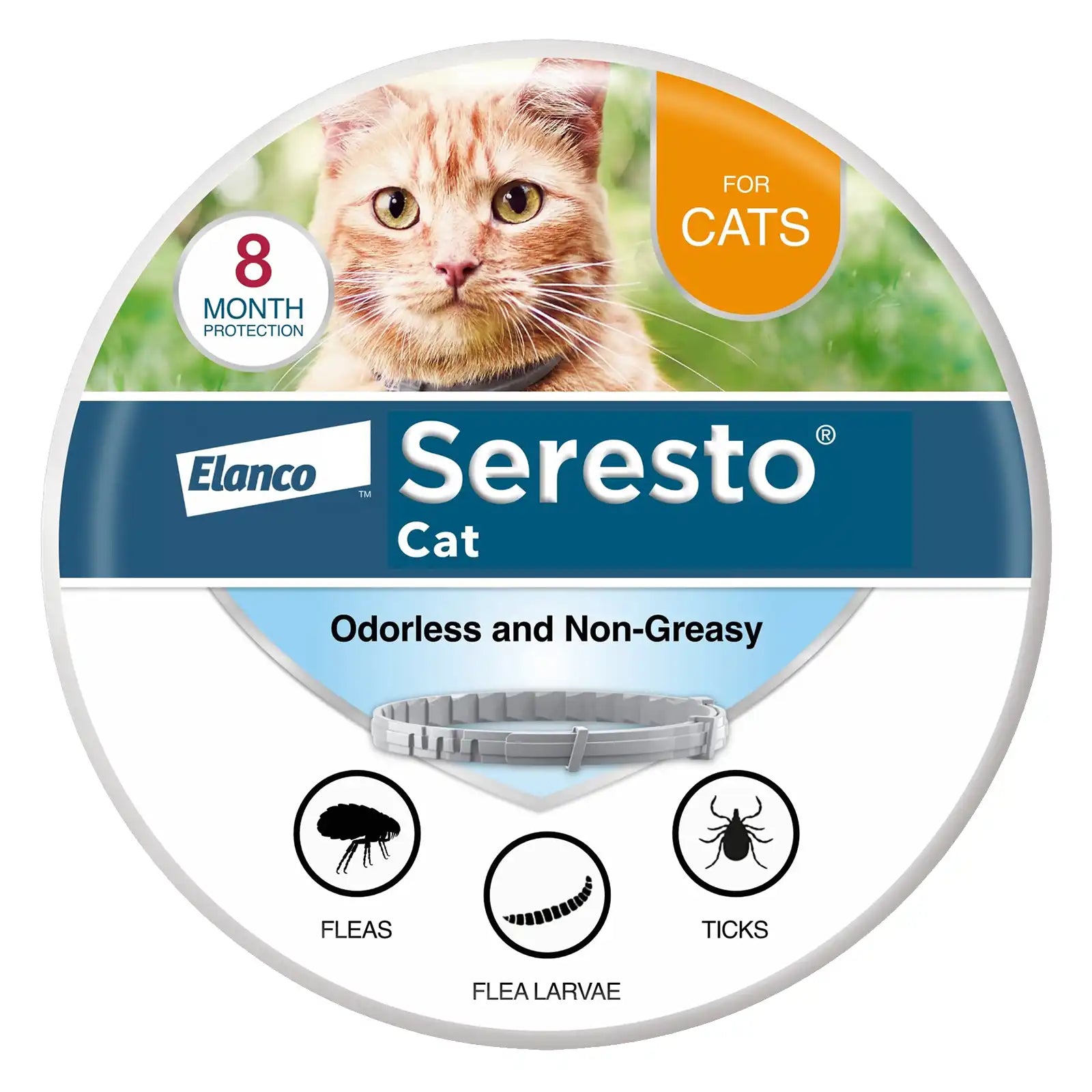 Flea and Tick Collar for Cats , 8 Month Protection Secondary image